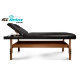 Массажный стол Relax Comfort черная кожа