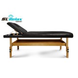 Массажный стол Relax Comfort черная кожа
