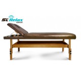Массажный стол Relax Comfort коричневая кожа