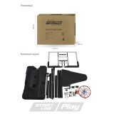 Баскетбольная стойка SLP Professional 024B