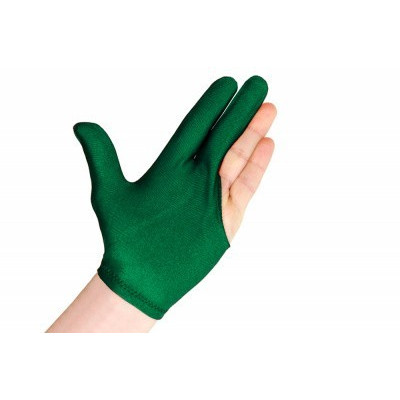 Перчатка бильярдная Feudor green dark женская