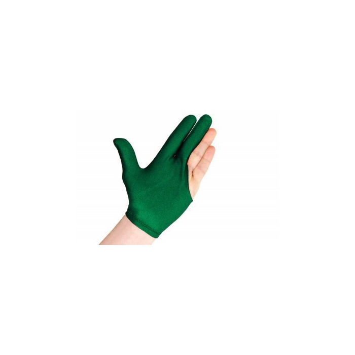 Перчатка бильярдная Feudor green dark женская