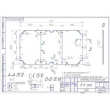 Плита "Premium-Quality Rasson" 8 ф (25 мм, 3-pc) пул, с подложкой