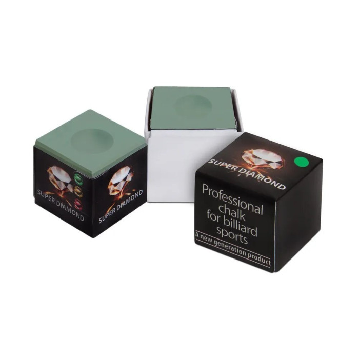 МЕЛ SUPER DIAMOND GREEN 1ШТ.