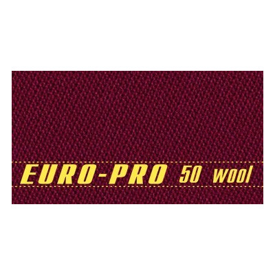 Сукно "Euro Pro 50" ш1.98м Burgundy