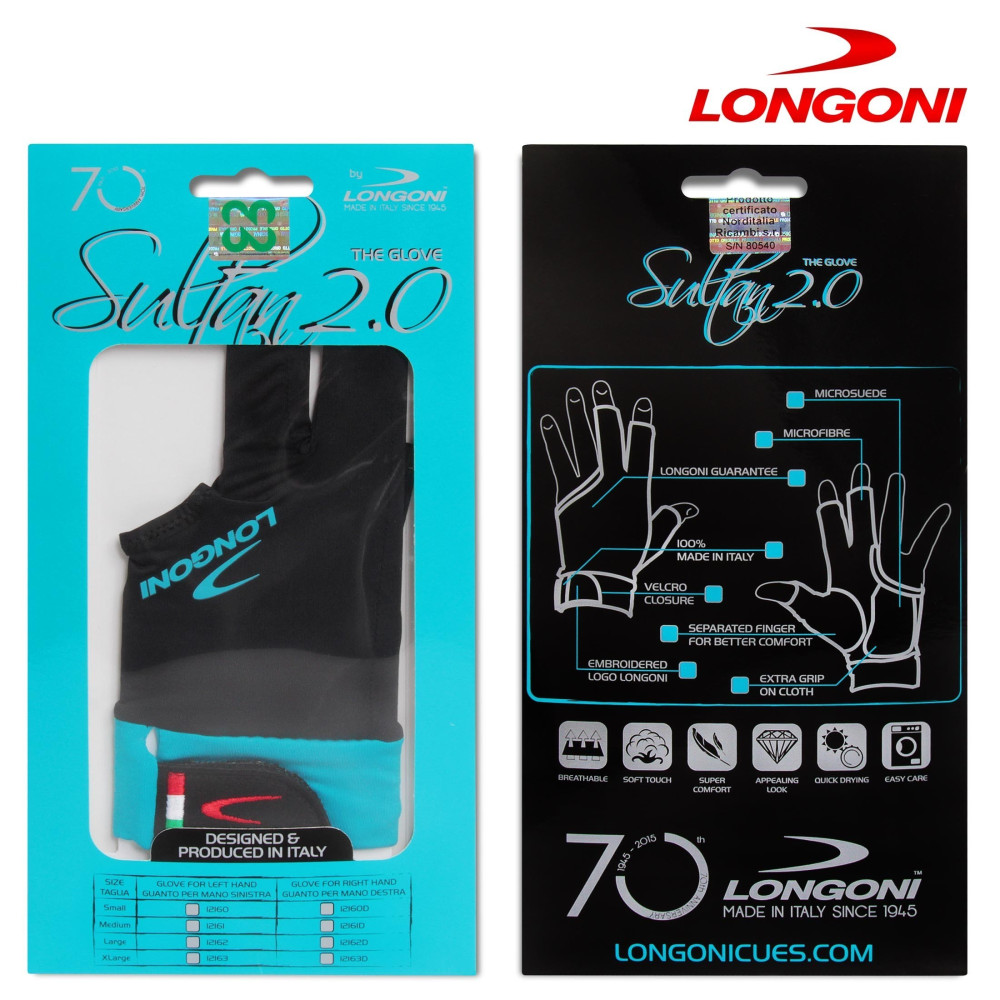 ПЕРЧАТКА LONGONI SULTAN 2.0 ЛЕВАЯ XL