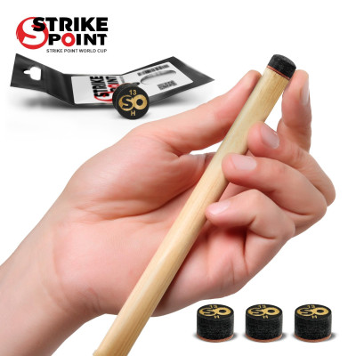 Наклейка для кия 13мм STRIKE POINT World CUP H, с фиброй