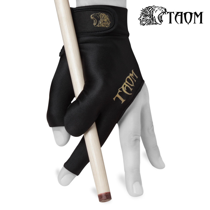 ПЕРЧАТКА TAOM MIDAS BILLIARD GLOVE ЧЕРНАЯ ЛЕВАЯ M
