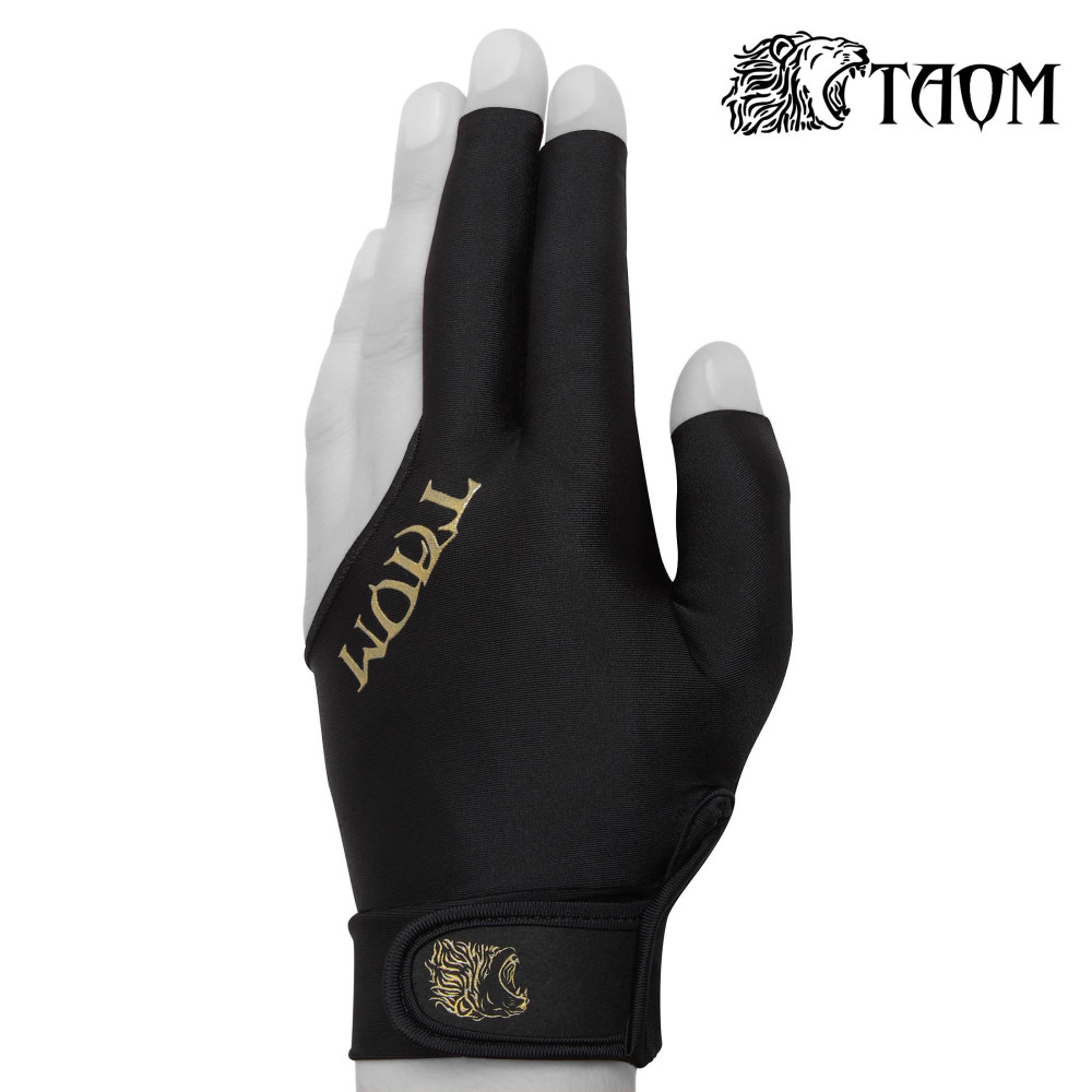 ПЕРЧАТКА TAOM MIDAS BILLIARD GLOVE ЧЕРНАЯ ЛЕВАЯ M